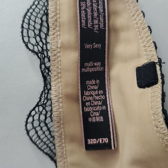 Victoria's Secret Very Sexy Multi-Way Padded Push Up Underwire Lace Bra 32D - Picture 10 of 10